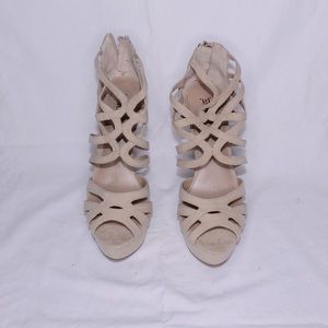 Just Fab Nude platform heels